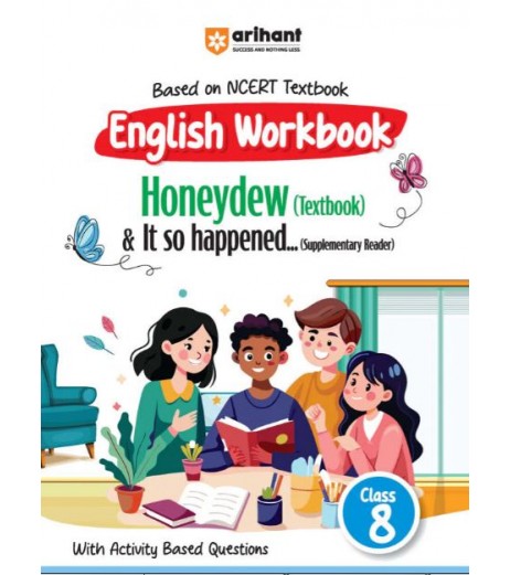 Arihant English Honeydew Workbook CBSE Class 8